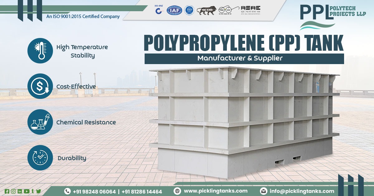 Supplier of PP Tanks in Andhra Pradesh