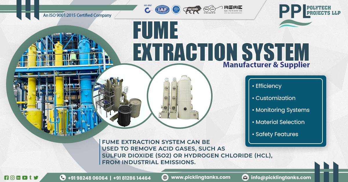 Supplier of Fume Extraction System in Karnataka