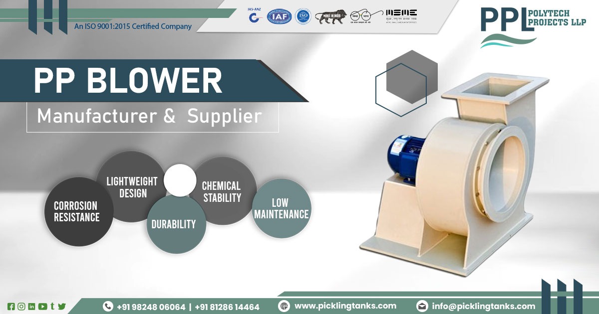 Supplier of PP Blower in Andhra Pradesh