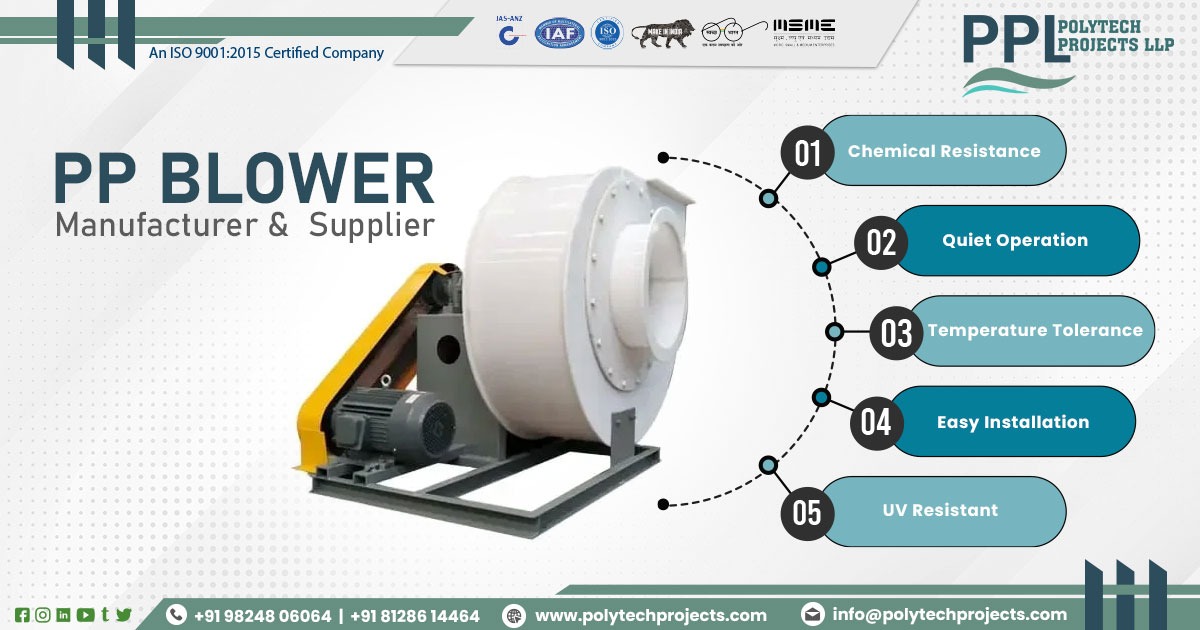 Supplier of PP Blower in Kerala