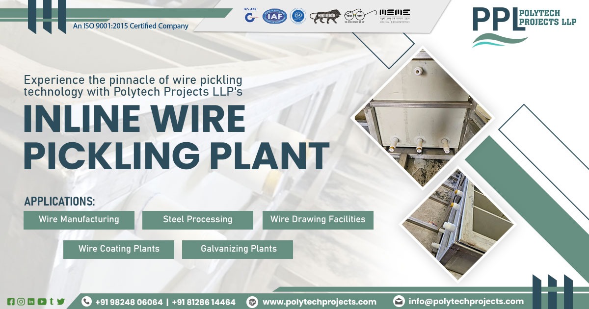 Inline Wire Pickling Plant in Andhra Pradesh