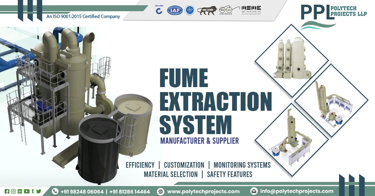 Supplier of Fume Extraction System in Tamil Nadu