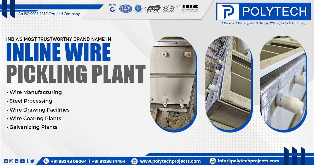 Inline Wire Pickling Plant in Kerala