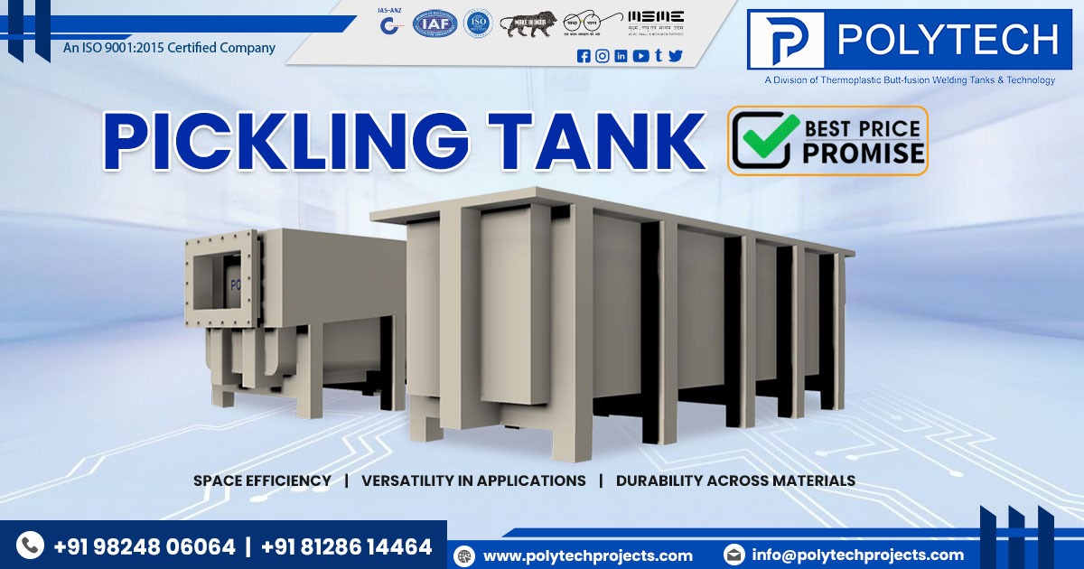 Exporter of Pickling Tank in Australia