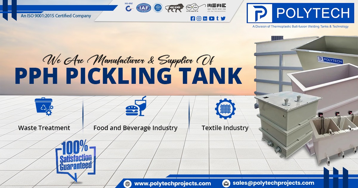 PPH Pickling Tank in Algeria