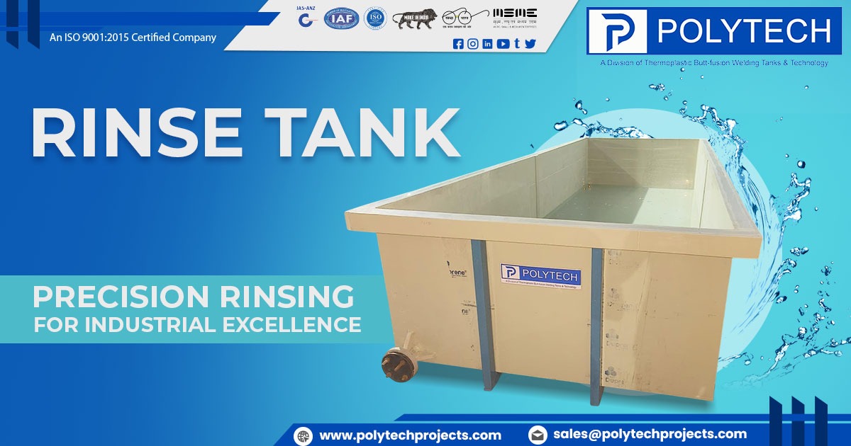 Rinse Tank Exporter in Australia