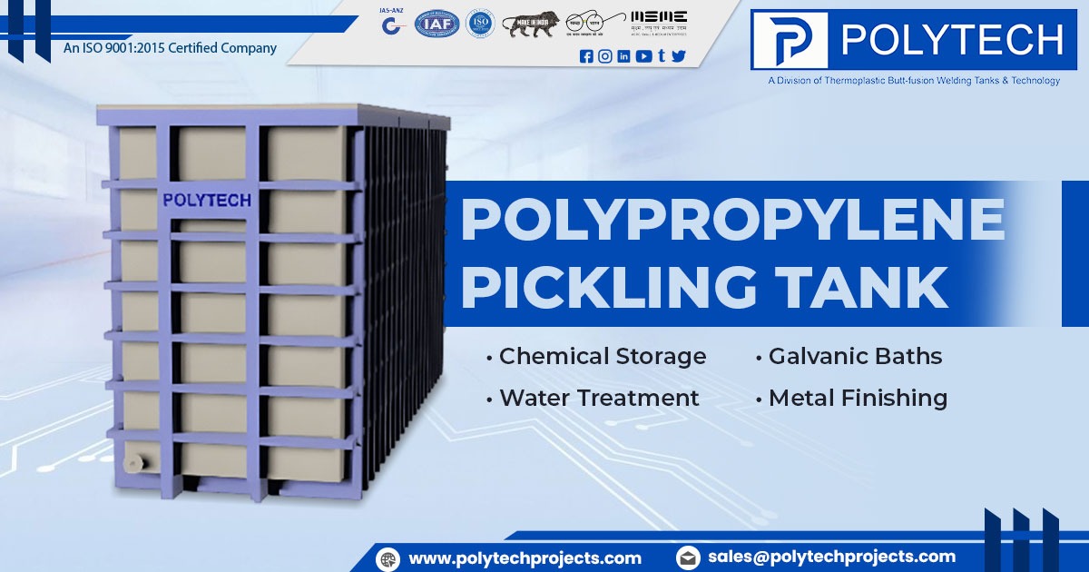 Polypropylene Pickling Tanks in South Africa