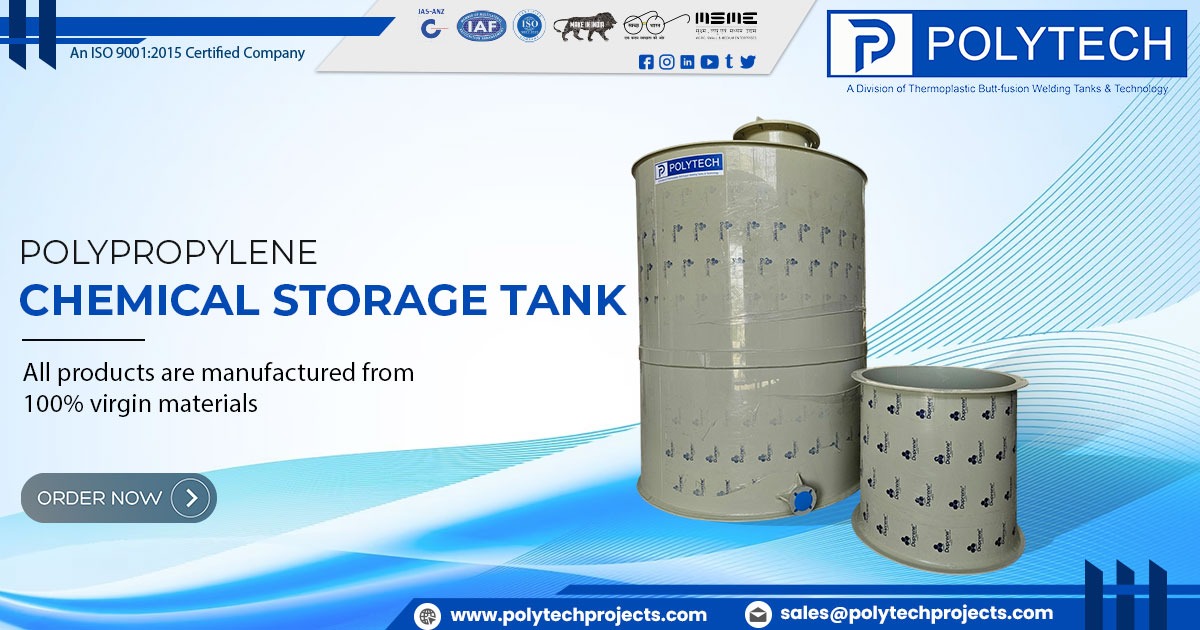 Polypropylene Chemical Storage Tank in Algeria