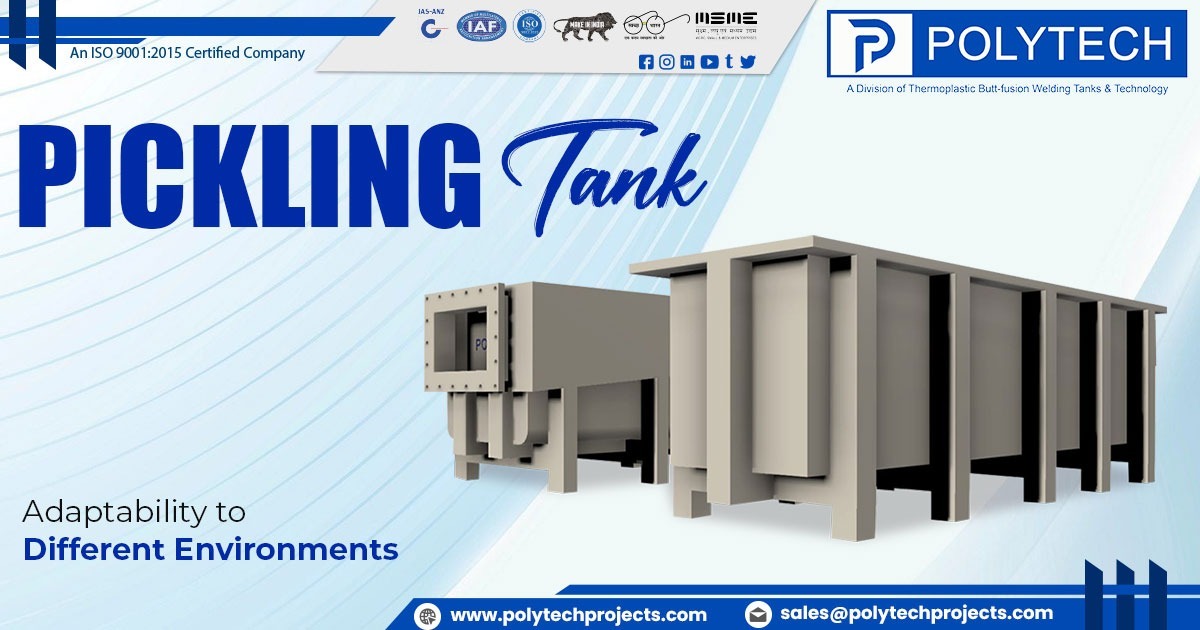 Polypropylene Pickling Tanks in Algeria