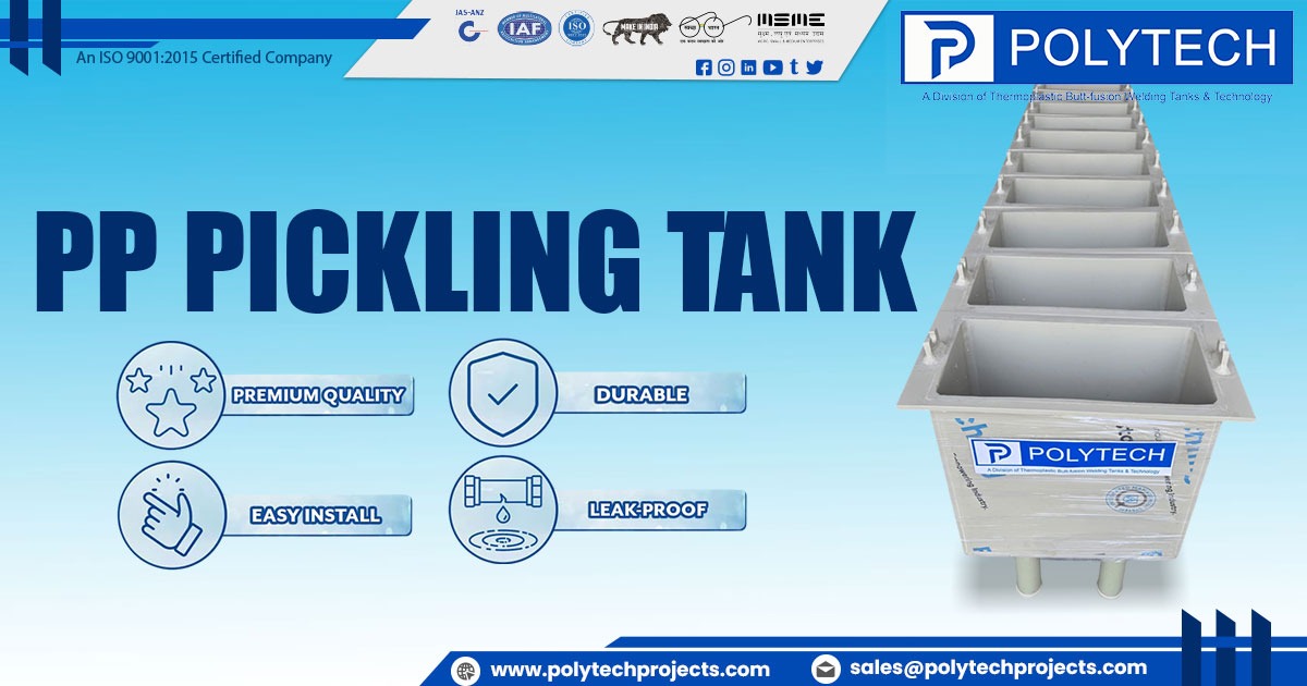 PP Pickling Tank in Algeria