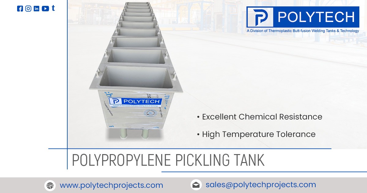 Polypropylene Pickling Tank in Mexico