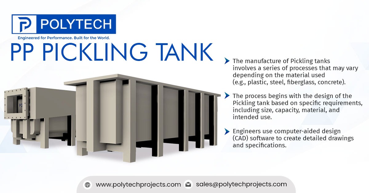 PP Pickling Tank in Australia