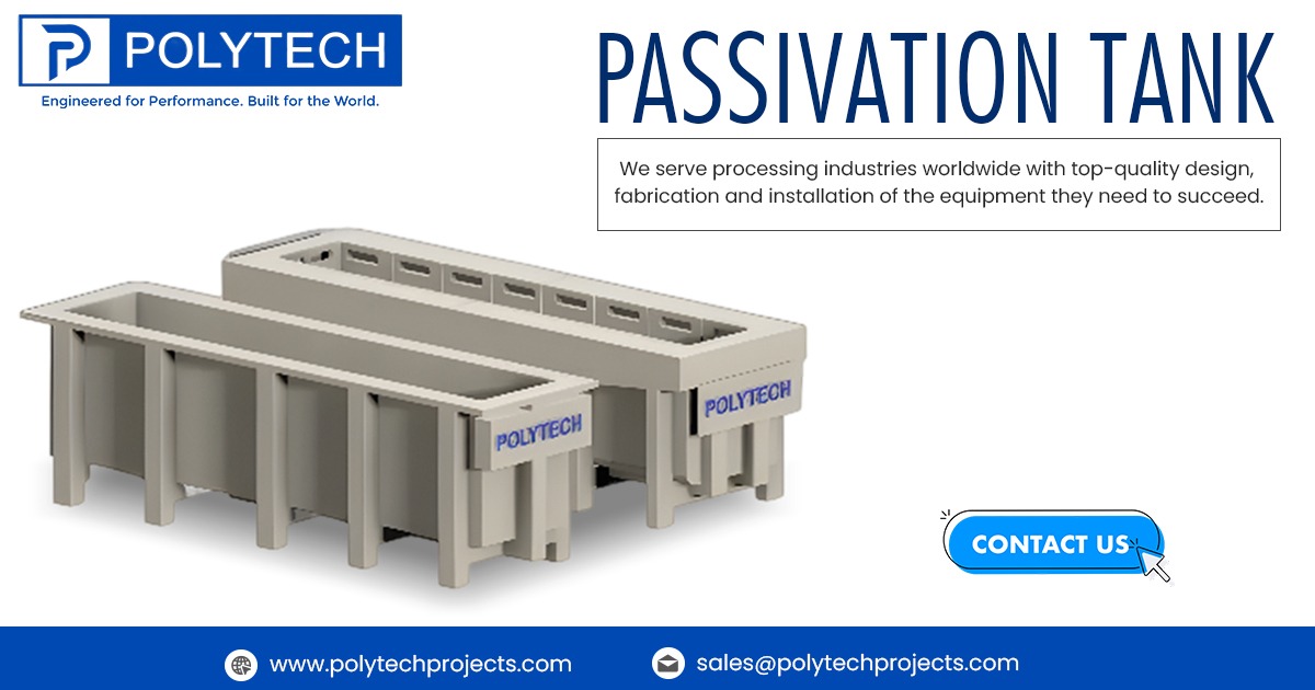 Passivation Tank in Saudi Arabia