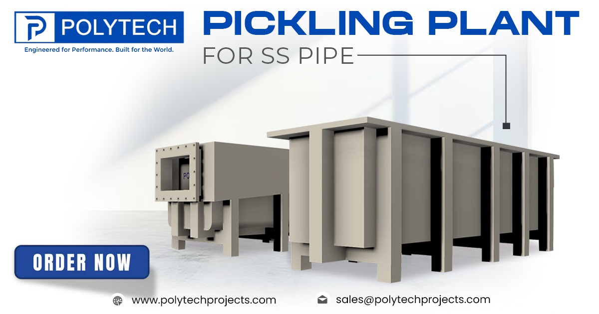 Pickling Plant for SS Pipes in UAE