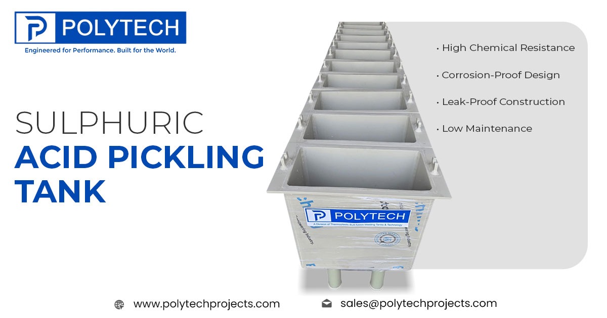 Sulphuric Acid Pickling Tank in Canada