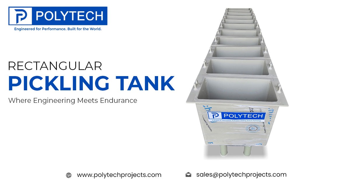 Rectangular Pickling Tank in Saudi Arabia