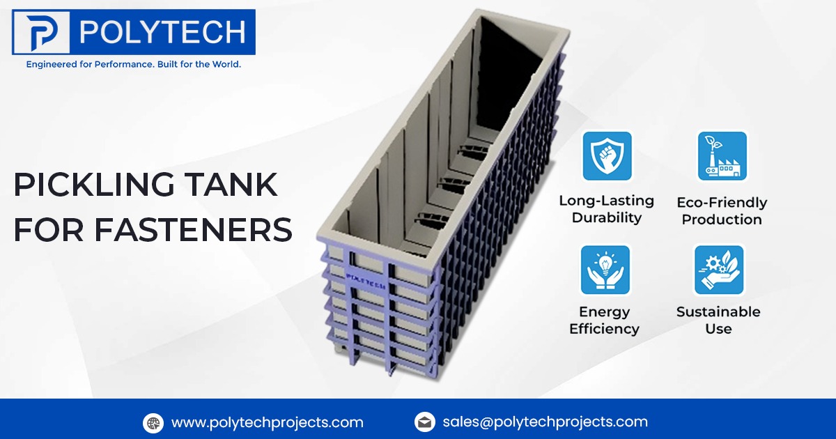 Pickling Tank for Fasteners in Algeria