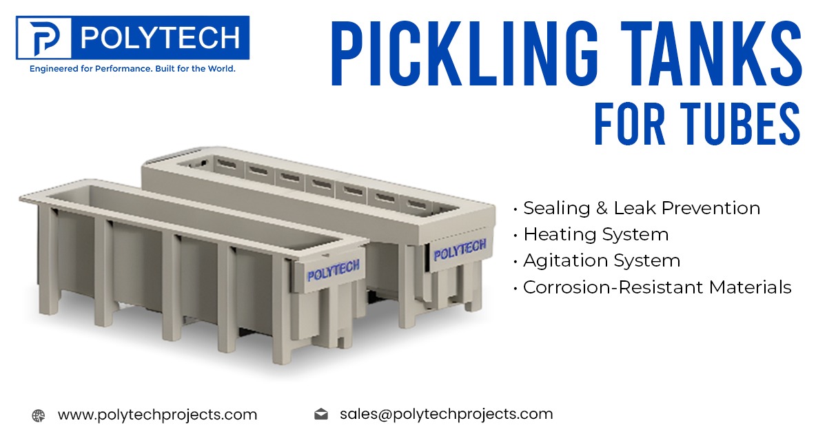 Pickling Tank for Tubes in Mexico