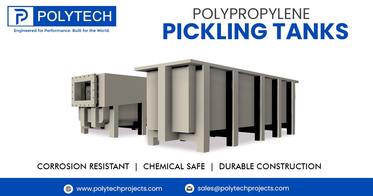 Polypropylene Pickling Tank Supplier in Mexico