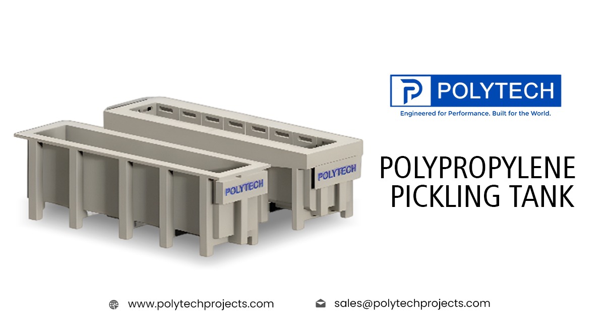 Polypropylene Pickling Tank in USA