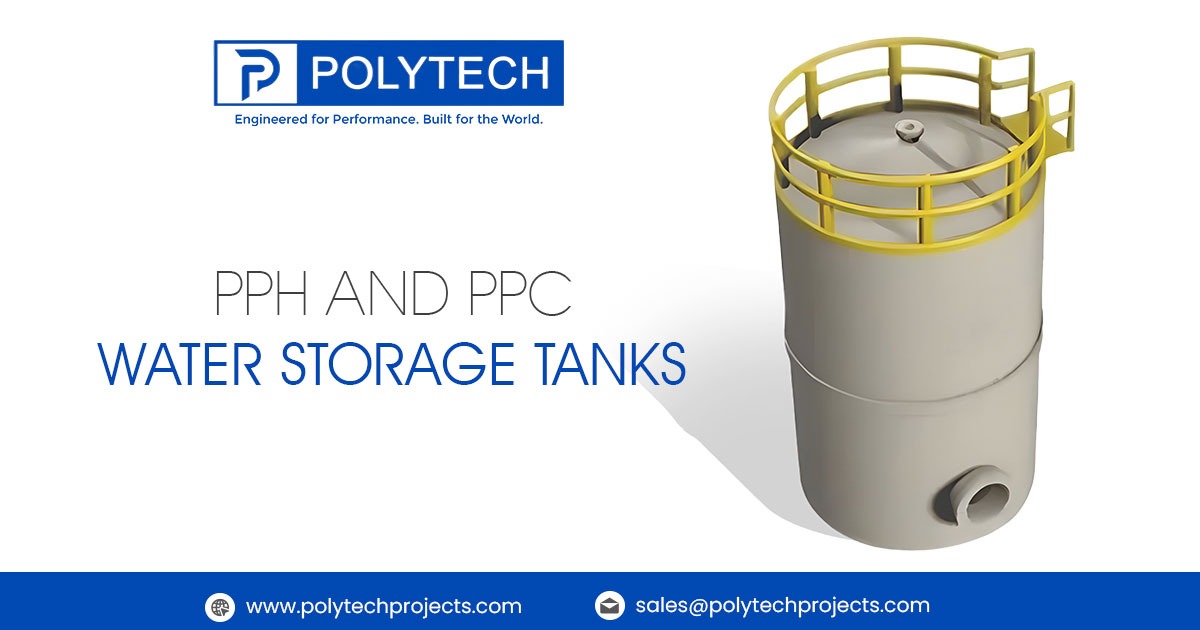 PPH and PPC Water Storage Tanks in USA