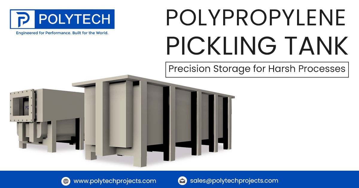 Exporter of Polypropylene Pickling Tanks in South Africa