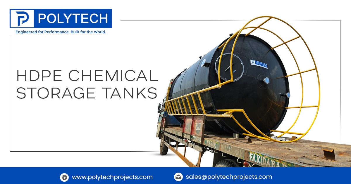 HDPE Chemical Storage Tanks in Canada