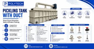 Pickling Tank with Duct in Somalia