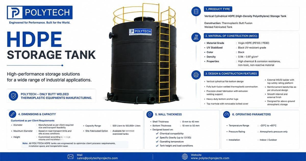 HDPE Storage Tank in Vietnam