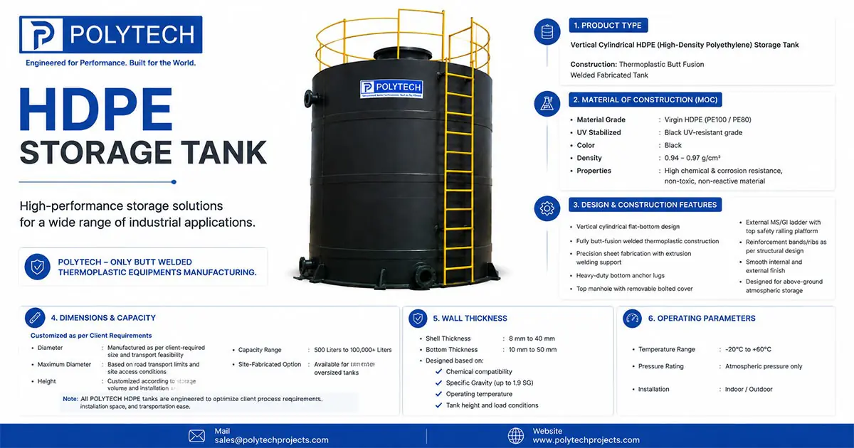 HDPE Storage Tank in Vietnam