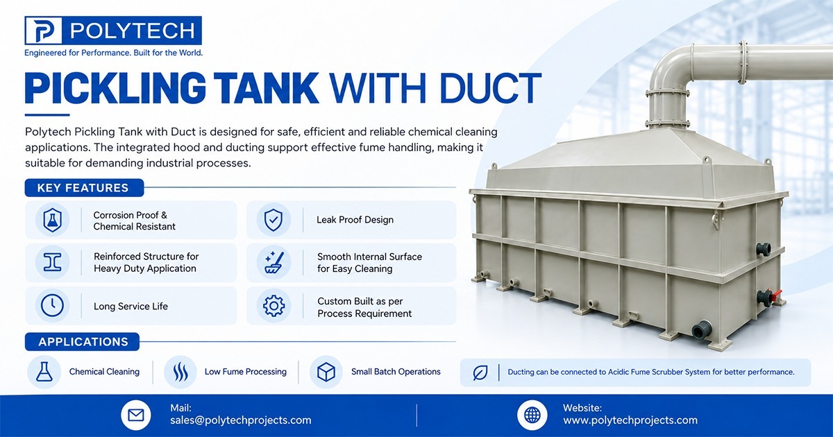 Pickling Tank with Duct in Vietnam