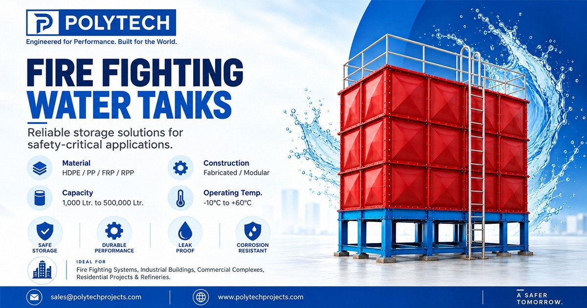Fire Fighting Water Tanks in Vietnam